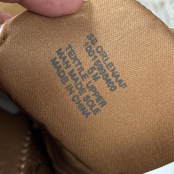 NWT Sand + Stone Faux Fur Ankle Boots Size 5 | Buckle & Zip - Picture 8 of 8